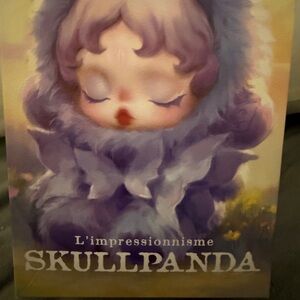 Skullpanda L'impressionnisme Skullpanda “Amber” Authentic Popmart.